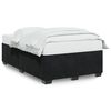 vidaXL Estrutura de cama sem colch&atilde;o 120x190 cm Veludo preto