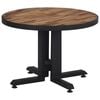 vidaXL Mesa de centro redonda &Oslash;55x40 cm teca recuperada maci&ccedil;a