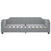 vidaXL Sof&aacute;-cama 90x190 cm tecido cinzento-claro