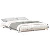 vidaXL Estrutura de cama de chão Branco 140 x 210 cm