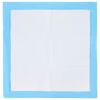 vidaXL Pad de Treinamento para Pets 50 pcs Azul e Branco 60 x 60 cm