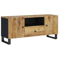 vidaXL Móvel de TV 105x33,5x46 cm mangueira maciça/derivados madeira