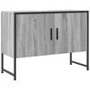 vidaXL Arm&aacute;rio p/ lavat&oacute;rio WC 80x33x60 cm deriv.madeira cinza sonoma