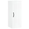 vidaXL Arm&aacute;rio alto 34,5x34x180 cm madeira processada branco brilhante