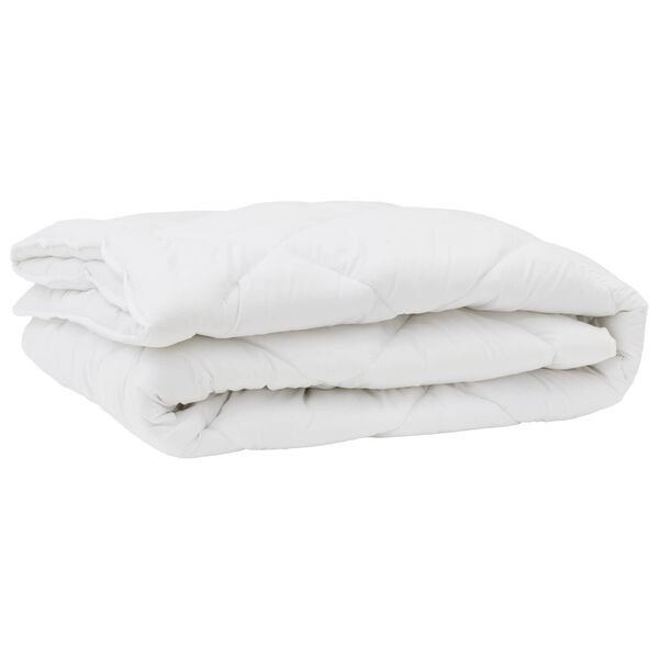 vidaXL Duvet para Todas as Esta&ccedil;&otilde;es 3 pcs Branco Microfibra