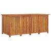 vidaXL Caixa de arruma&ccedil;&atilde;o para jardim 175x80x75 cm ac&aacute;cia maci&ccedil;a