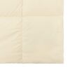 vidaXL Duvet de Ano Inteiro Colchonete Creme 200 x 220 cm Microfibra