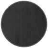 vidaXL Tapete redondo 80 cm bambu cinzento