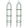 vidaXL Arco de jardim torre, 2 pcs