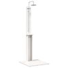 vidaXL Chuveiro Externo 206 cm Branco