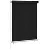 vidaXL Estore de rolo para exterior 100x140 cm preto