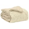 vidaXL Duvet de Ano Inteiro Colchonete Creme 140 x 200 cm