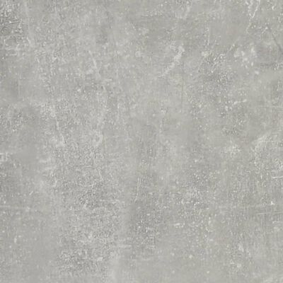 vidaXL Mesa de cabeceira de parede 50x30x47 cm cinzento cimento