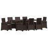 vidaXL Conjunto de Jantar para Jardim 9 unid. PP