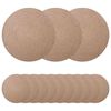 vidaXL Sousplat de Juta 50 pcs Natural &Oslash; 30 cm 100% Juta Tossa