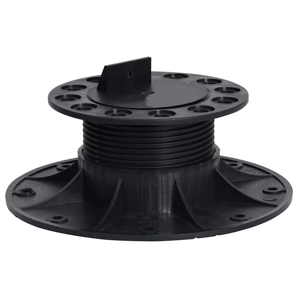 vidaXL P&eacute;s ajust&aacute;veis para pavimento 10 pcs 60-88 mm