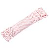 vidaXL Cabo de arranque &Oslash;3 mm 10 m nylon branco e vermelho