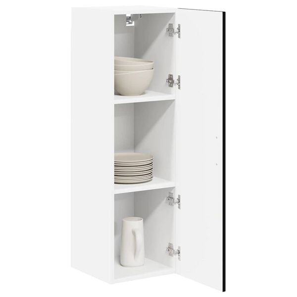 vidaXL Arm&aacute;rio de Cozinha Preto 30 x 31 x 100 cm Madeira processada