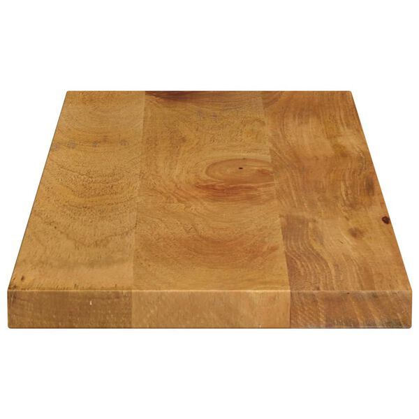 vidaXL Tampo de mesa retangular 70x40x3,8 cm mangueira maci&ccedil;a