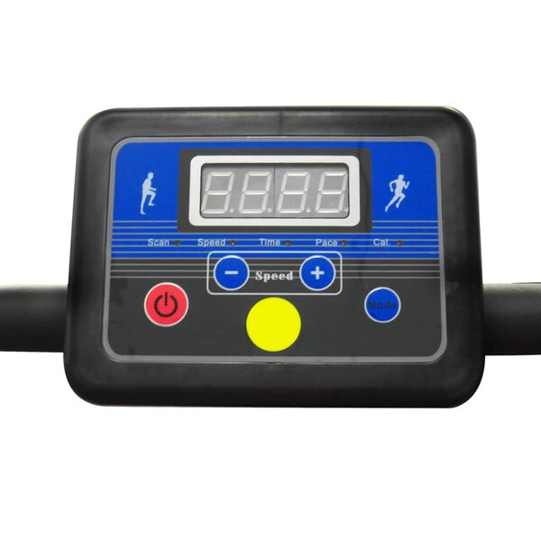 vidaXL Passadeira elétrica 100x34 cm com display LCD de 3" 500 W