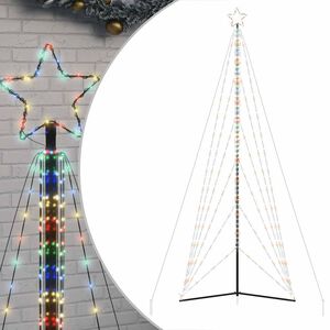 vidaXL LED &Aacute;rvore de Natal 861 LEDs Coloridos 478 cm