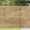 vidaXL Cerca de Bambu Natural 400 x 150 cm Bambu