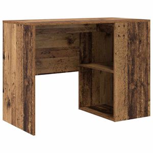 vidaXL Mesa Madeira Antiga Derivados de Madeira 102 x 50 x 75 cm