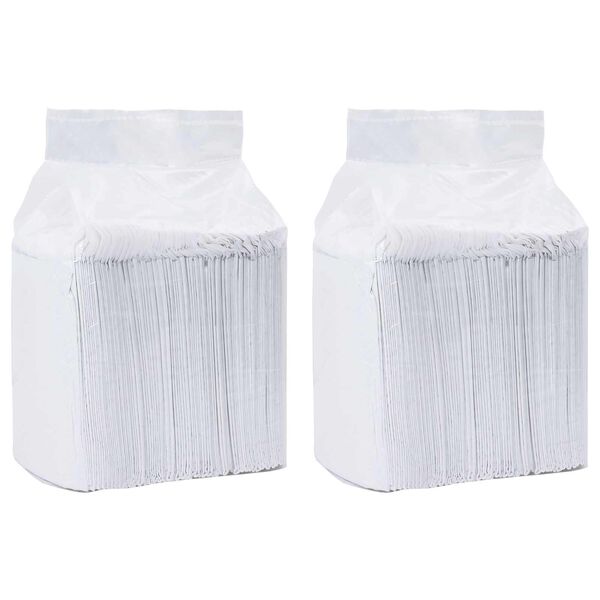 vidaXL Protetor de treinamento para pets de tecido n&atilde;o tecido 100 pcs