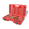vidaXL Conjunto de extrator do cubo de roda 30 pcs