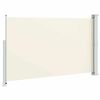 vidaXL Toldo lateral retr&aacute;til para p&aacute;tio 180x300 cm creme