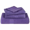 vidaXL Toalhas FROGN 2 pcs 100x200 cm 360 g/m&sup2; roxo