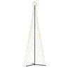 vidaXL &Aacute;rvore de Natal em forma de cone, branco quente, 500 LEDs, 100x300 cm