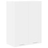 vidaXL Arm&aacute;rio suspenso Branco 60 x 31 x 80 cm Derivados de Madeira