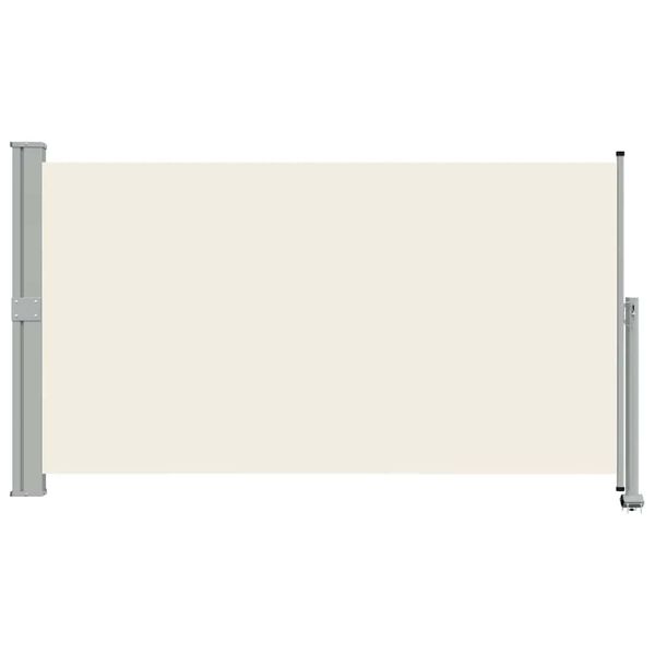vidaXL Toldo lateral retr&aacute;til para p&aacute;tio 140x300 cm creme
