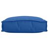 vidaXL Almofada 6 pcs Azul Royal 40 x 40 x 8 cm Tecido Oxford