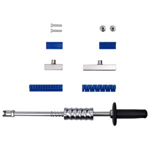 vidaXL Conjunto martelo deslizante 7 pcs a&ccedil;o carbono