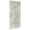 vidaXL Cortina de Porta contra Insetos Estampa de Bambu 100x200 cm