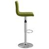 vidaXL Bancos de bar 2 pcs veludo verde-claro