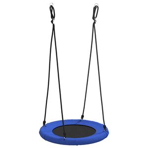 vidaXL Balan&ccedil;o Ninho Azul 100 x 100 x 180 cm Pl&aacute;stico