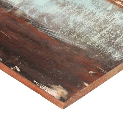 vidaXL Tampo de mesa 120x60x(2,5-2,7) cm madeira recuperada maciça