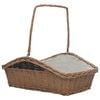 vidaXL Cesto para lenha com pega 61,5x46,5x58 cm salgueiro castanho