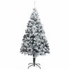 vidaXL &Aacute;rvore de Natal com 300 LEDs com suporte Branco 300 cm PVC