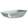 vidaXL Substitui&ccedil;&atilde;o da Bandeja da Carriola Prateado 80 x 60 x 25 cm