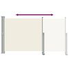 vidaXL Toldo lateral retr&aacute;til para p&aacute;tio 140x300 cm creme