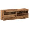 vidaXL Conjunto de m&oacute;vel de TV 6 pcs Madeira antiga Madeira processada
