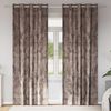 vidaXL Cortinas de Veludo 2 pcs Cappuccino 260 x 140 cm Veludo
