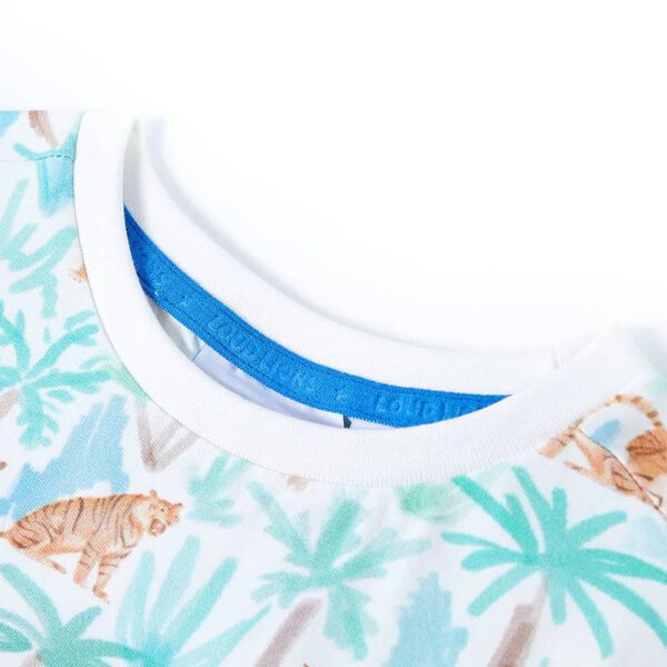 T-shirt infantil cor cru 92