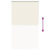 vidaXL Persiana de enrolar 120x210 cm largura tecido 116,6cm poli&eacute;ster