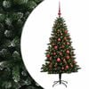 vidaXL &Aacute;rvore de Natal Artificial com Bolas 120 cm 150 LED