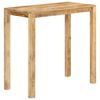 vidaXL Mesa de bar 112x55x108 cm madeira de mangueira maci&ccedil;a